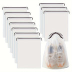 Transparent Drawstring Storage Bags