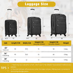 3PC Softside Luggage Set + Duffel
