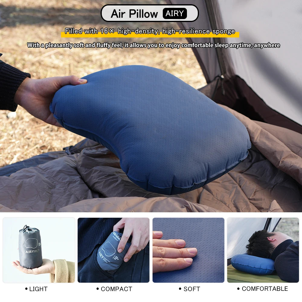 Inflatable Camping Travel Pillow