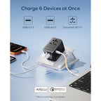 6-in-1 Universal Travel Adapter