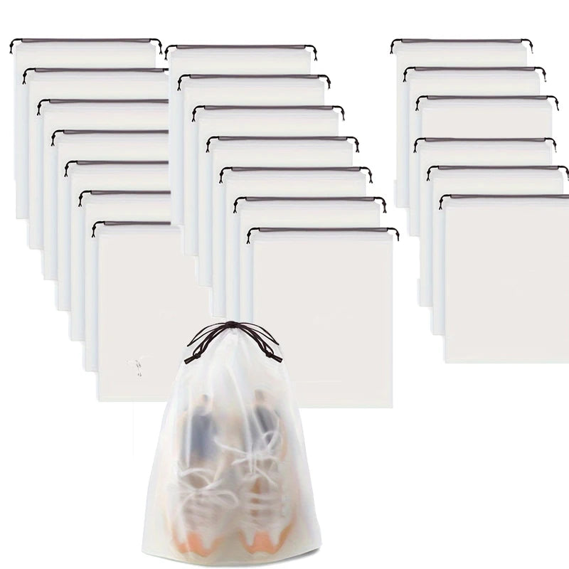 Transparent Drawstring Storage Bags