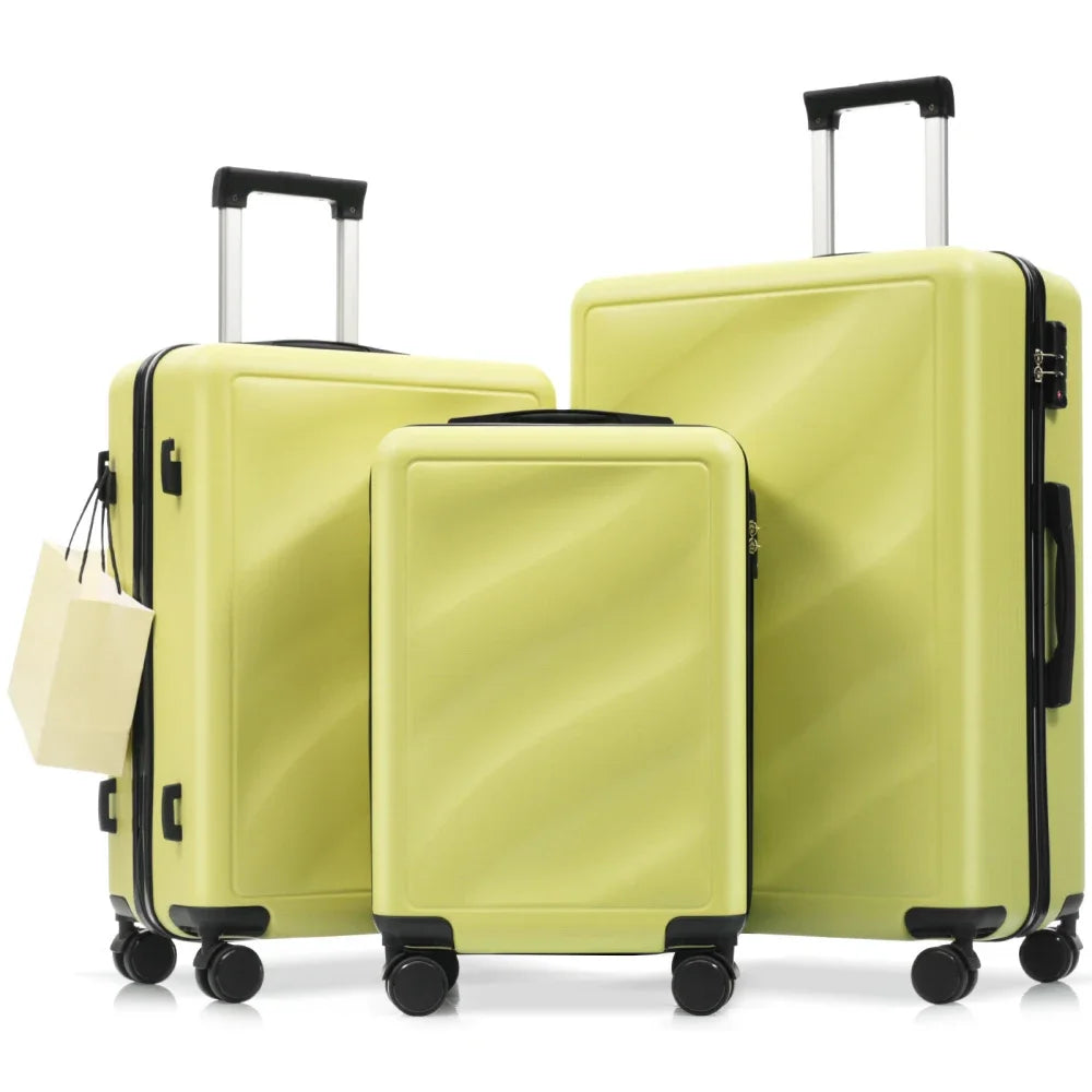 3PC ABS Spinner Luggage Set