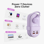 65W GaN Travel Power Strip