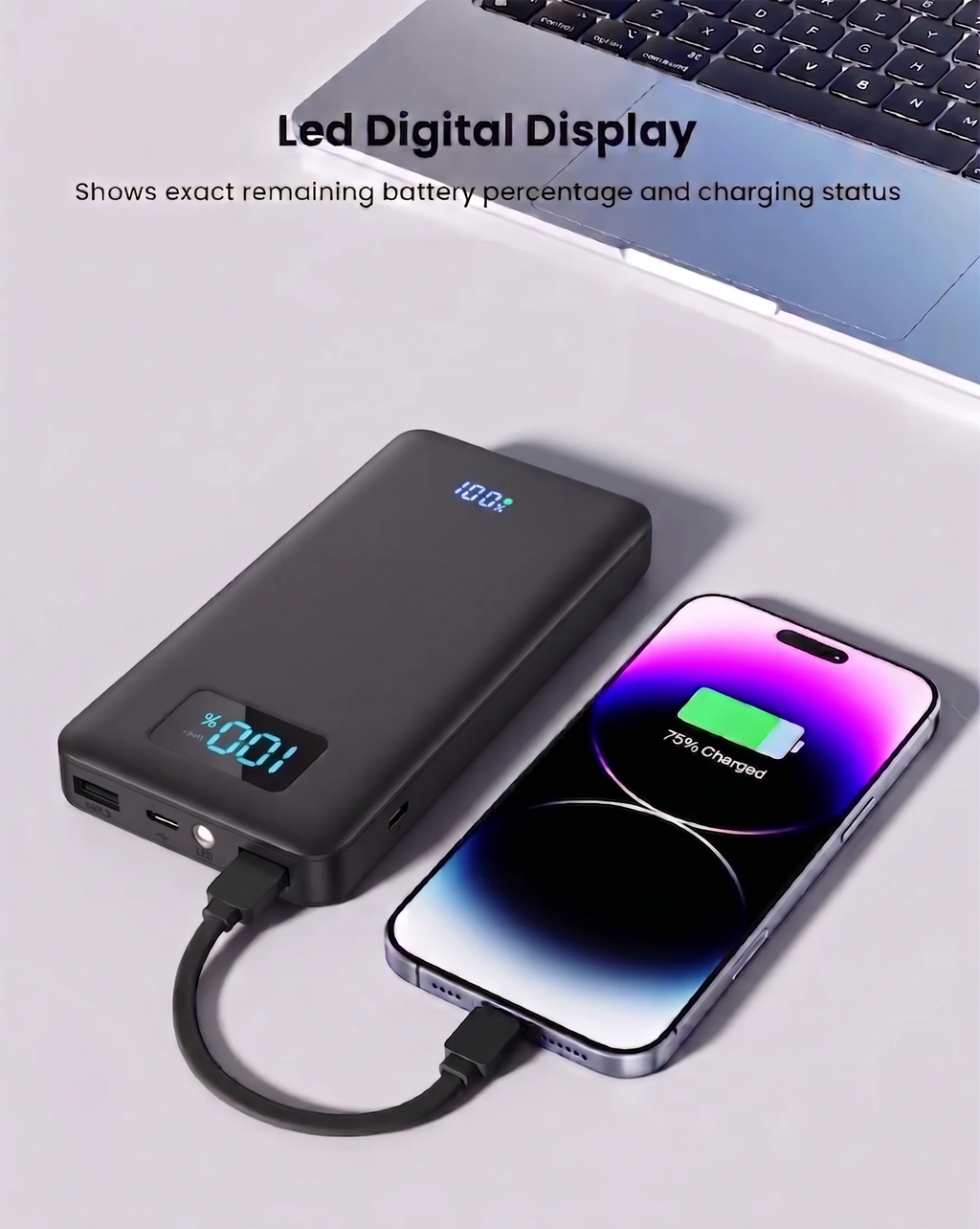 10000mAh Slim Power Bank
