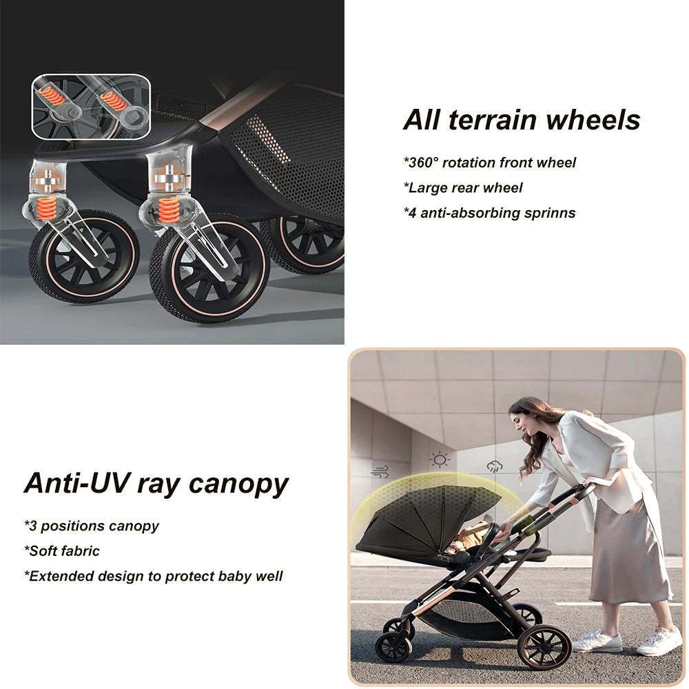 Convertible Baby Stroller