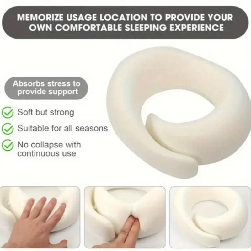 U-Shaped Memory Foam Travel Pillow