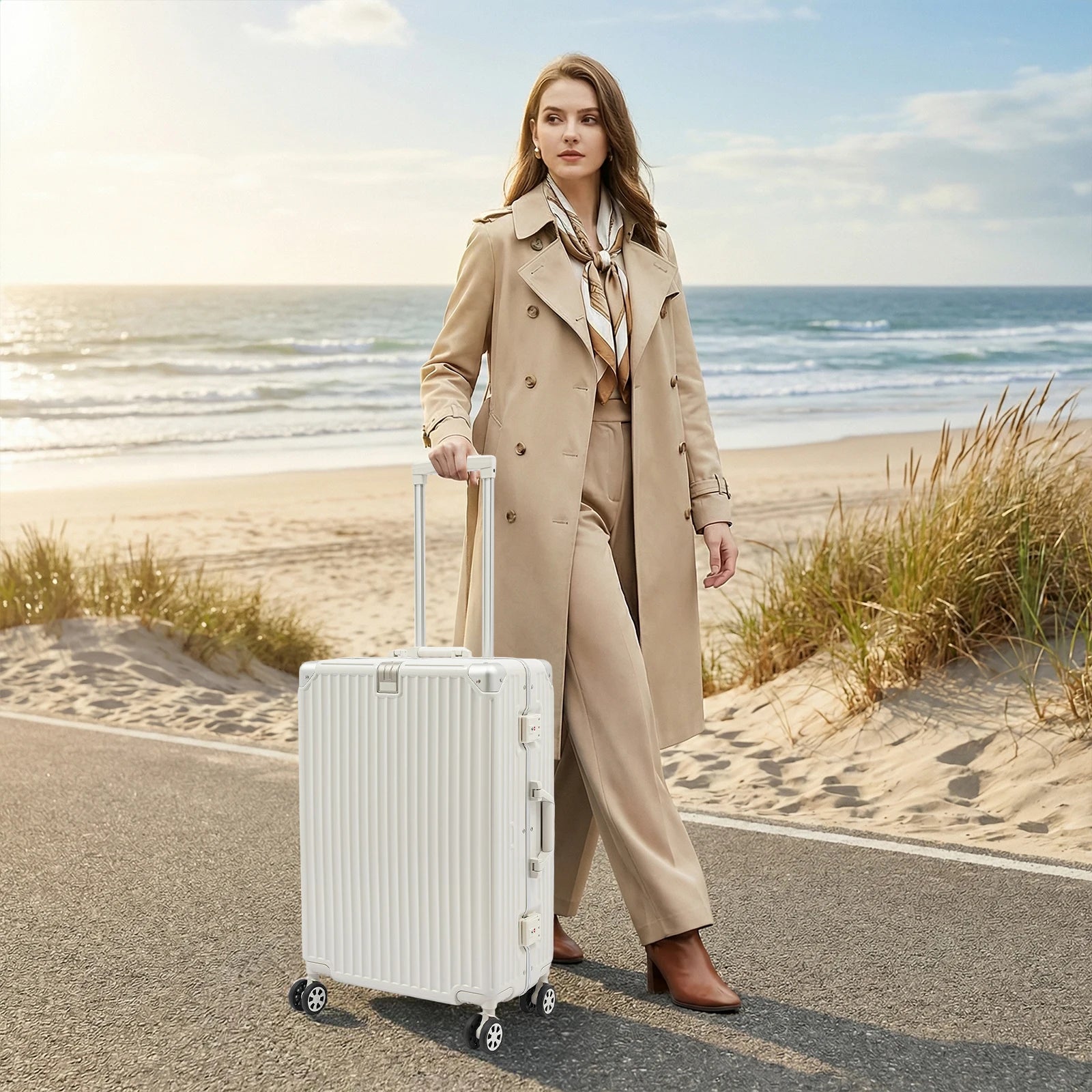 24" Hardside Spinner Suitcase