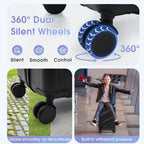 3PC ABS Spinner Luggage Set