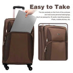 4PC Softside Expandable Luggage Set