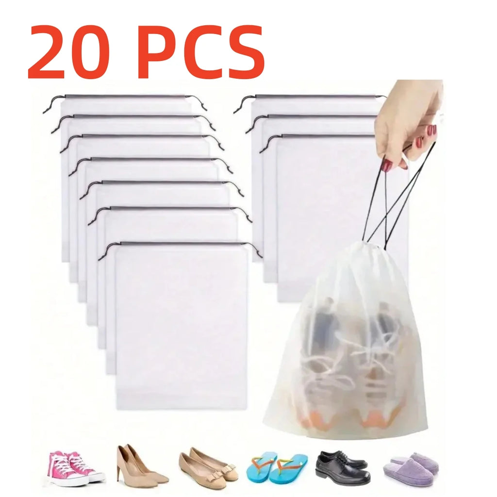 Transparent Drawstring Storage Bags