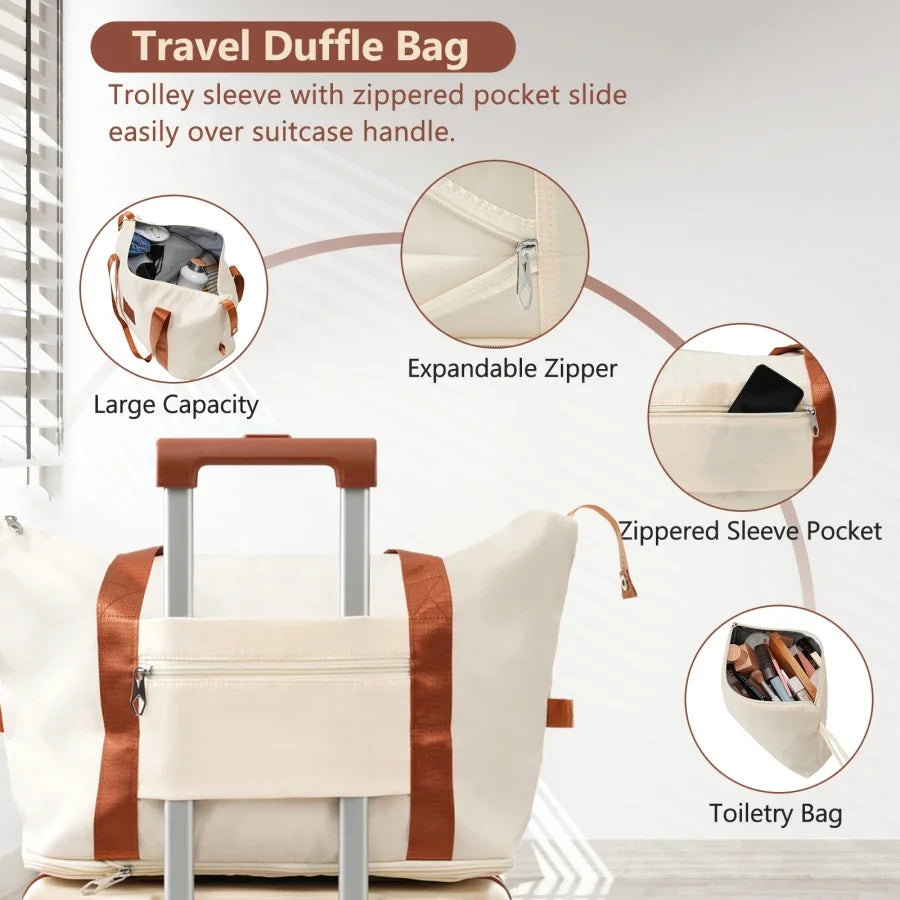 3-Piece Carry-On Luggage Set