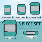 5-Piece Travel Packing Cubes