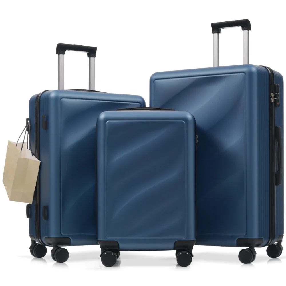 3PC ABS Spinner Luggage Set