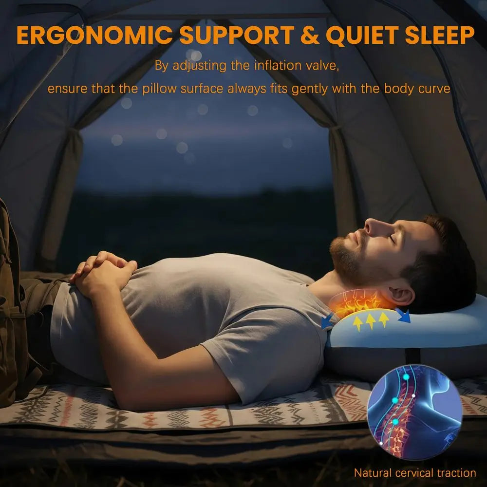 Ultralight Inflatable Neck Pillow