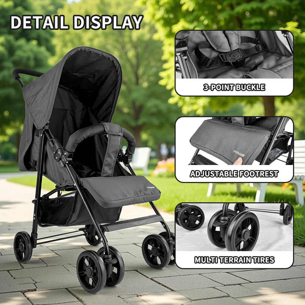 2-in-1 Baby Stroller Wagon