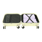 Carry-On Suitcase with USB & Cup Holder