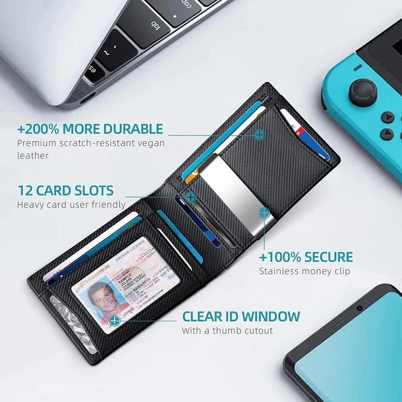 Carbon Fiber RFID Wallet