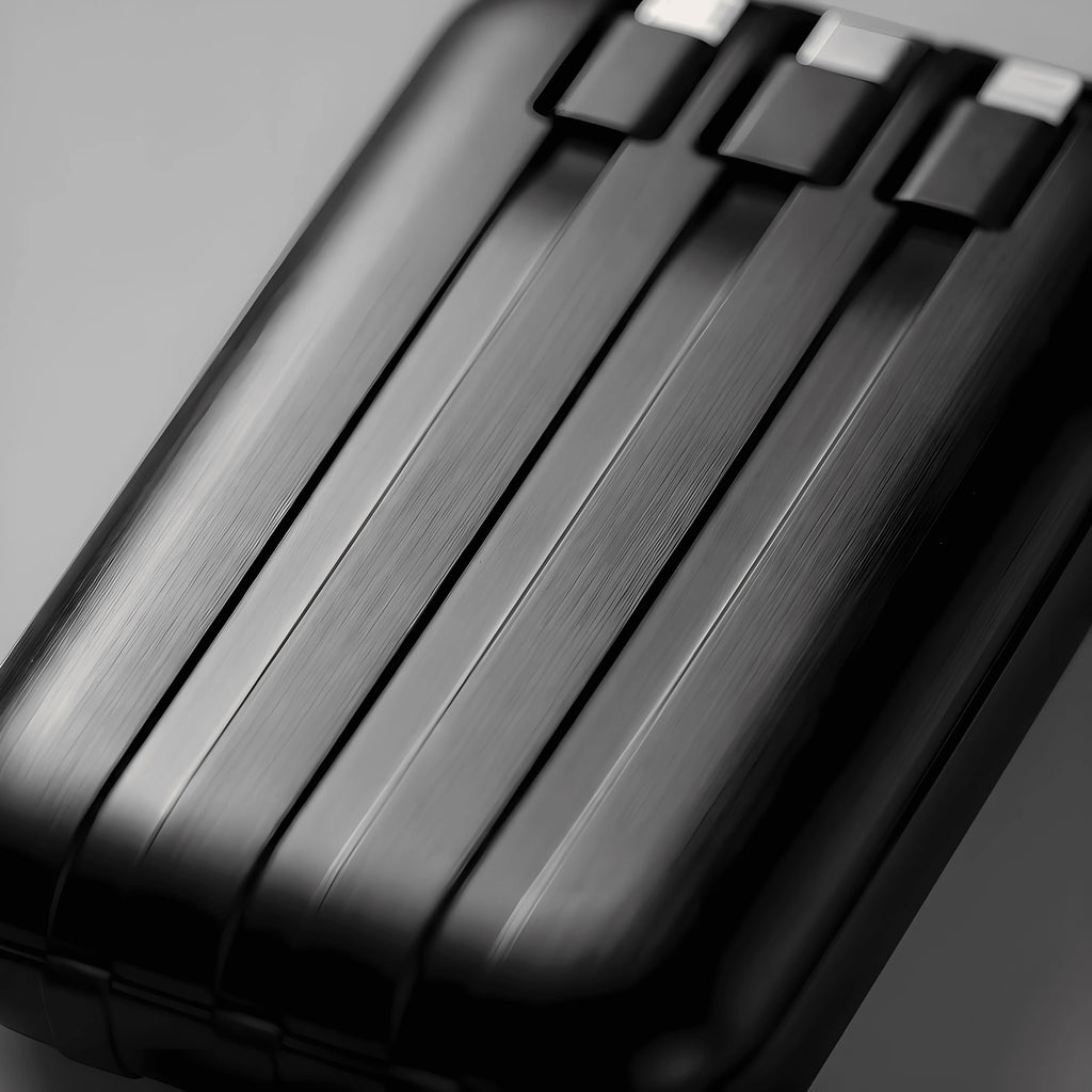 10000mAh Power Bank with Cables