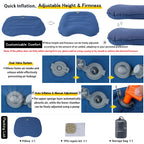 Inflatable Camping Travel Pillow
