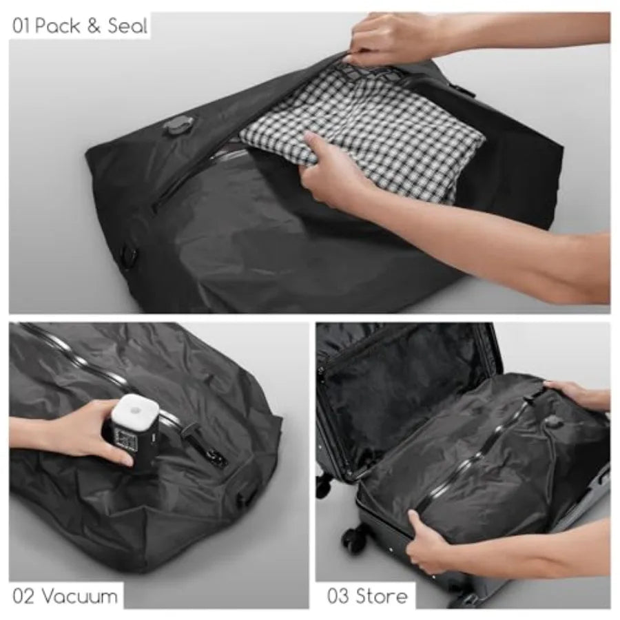Travel Vacuum Bags with Pump
