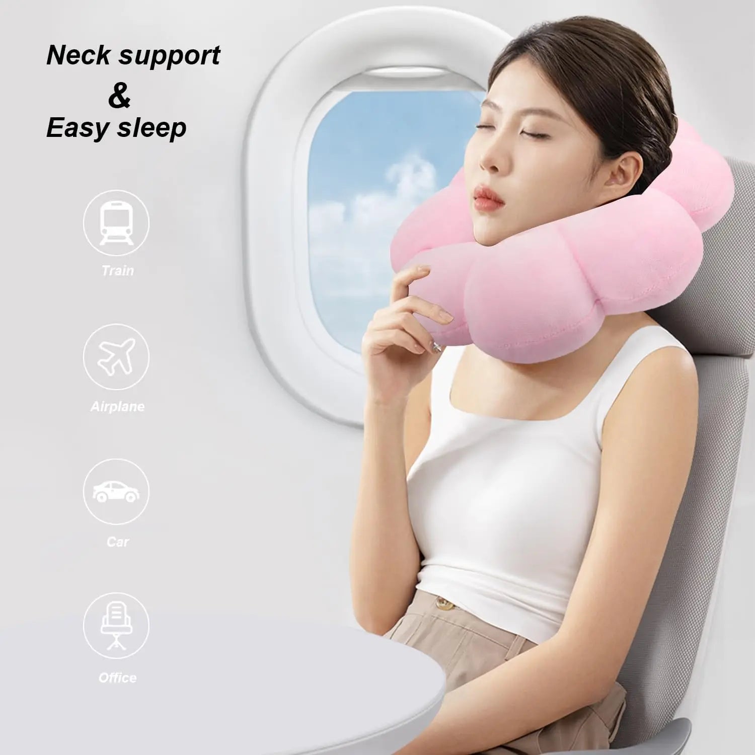 U-Shaped Travel Neck Pillow