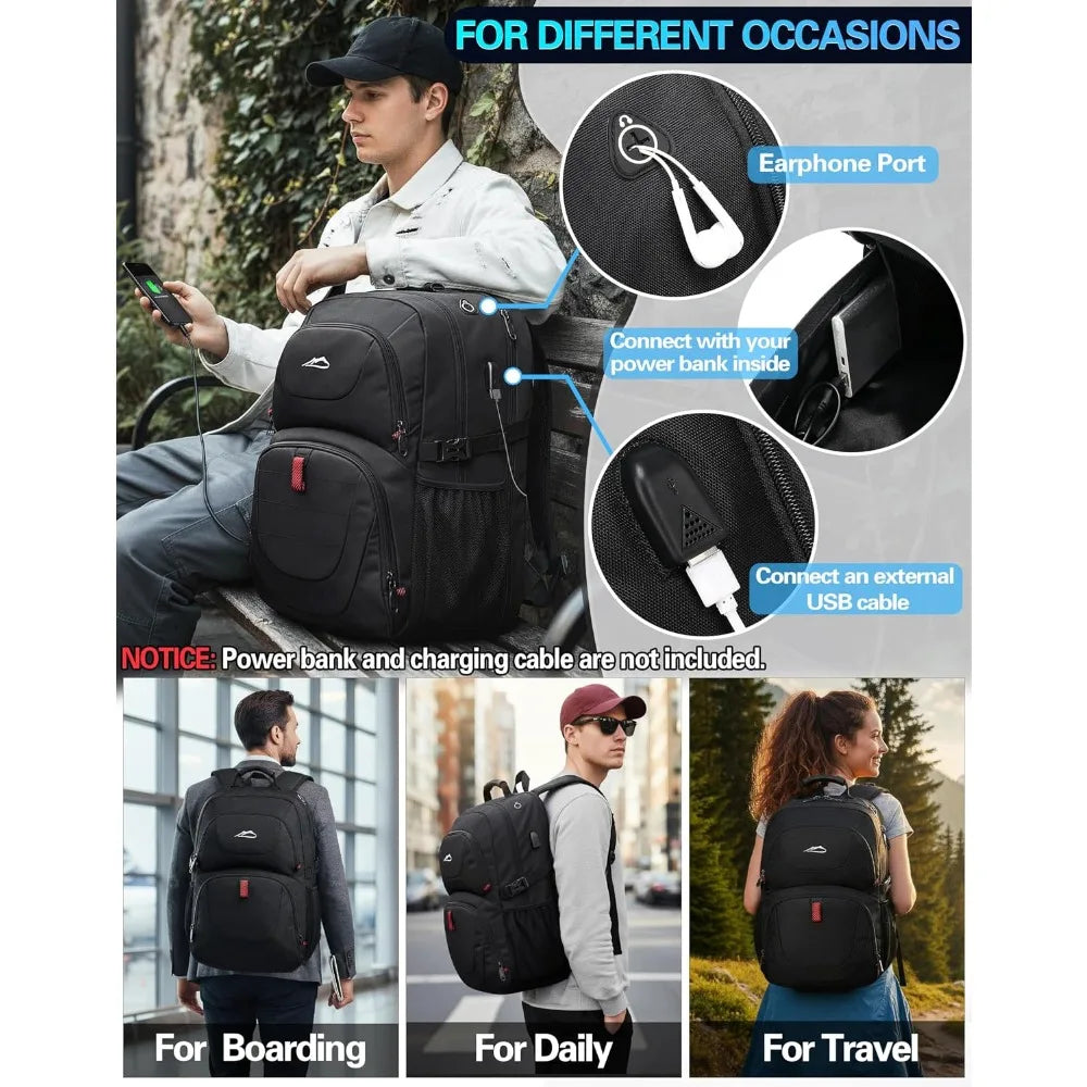 17" Anti-Theft Travel Backpack