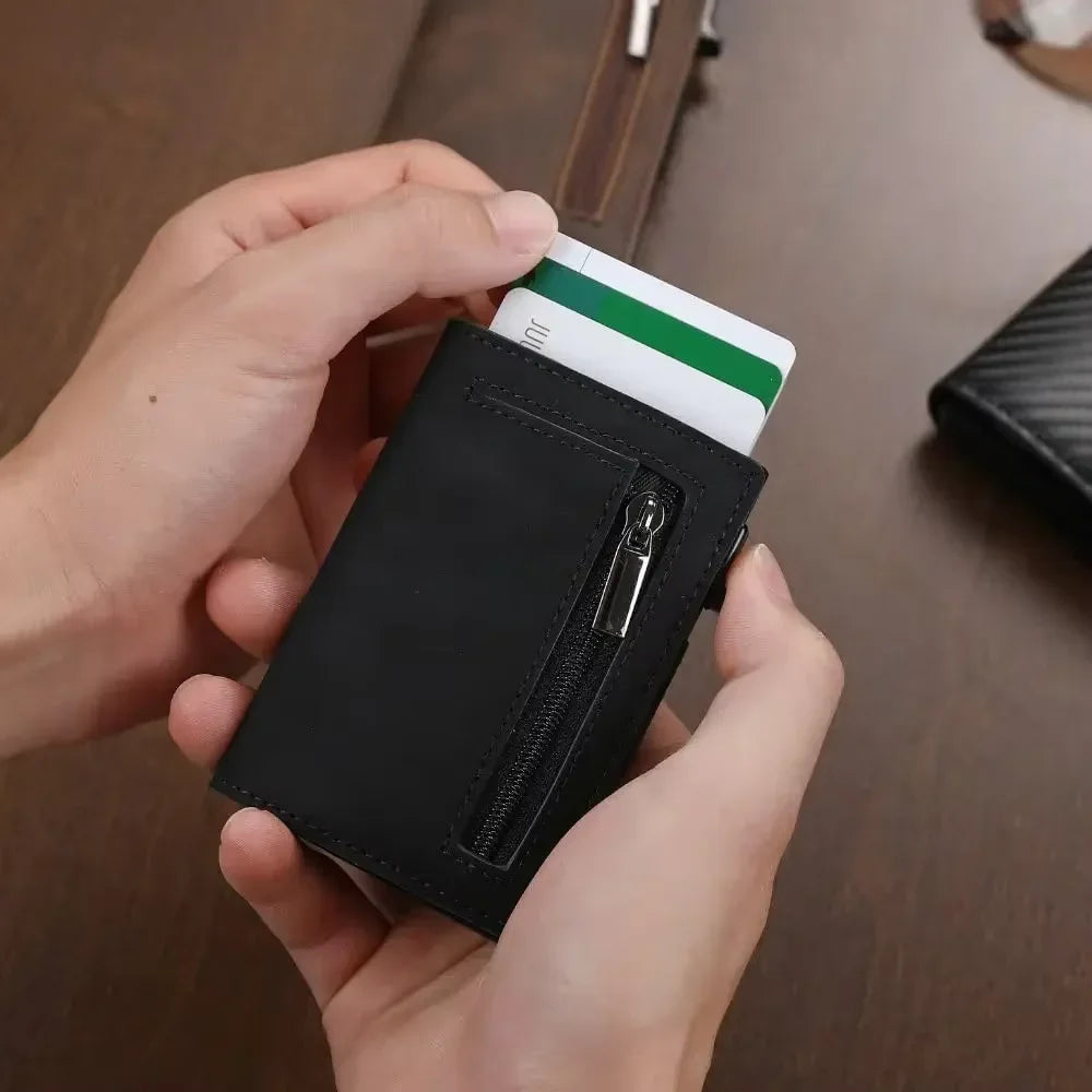 Slim RFID Card Holder Wallet
