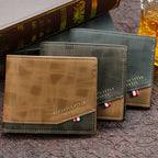 Slim Leather Coin Wallet