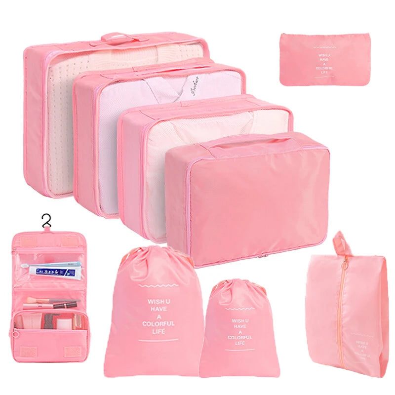Foldable Packing Cubes Set