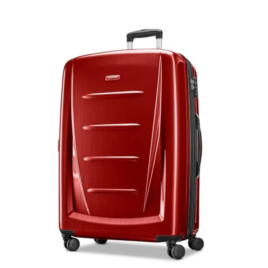 Winfield 2 Burgundy Spinner Luggage