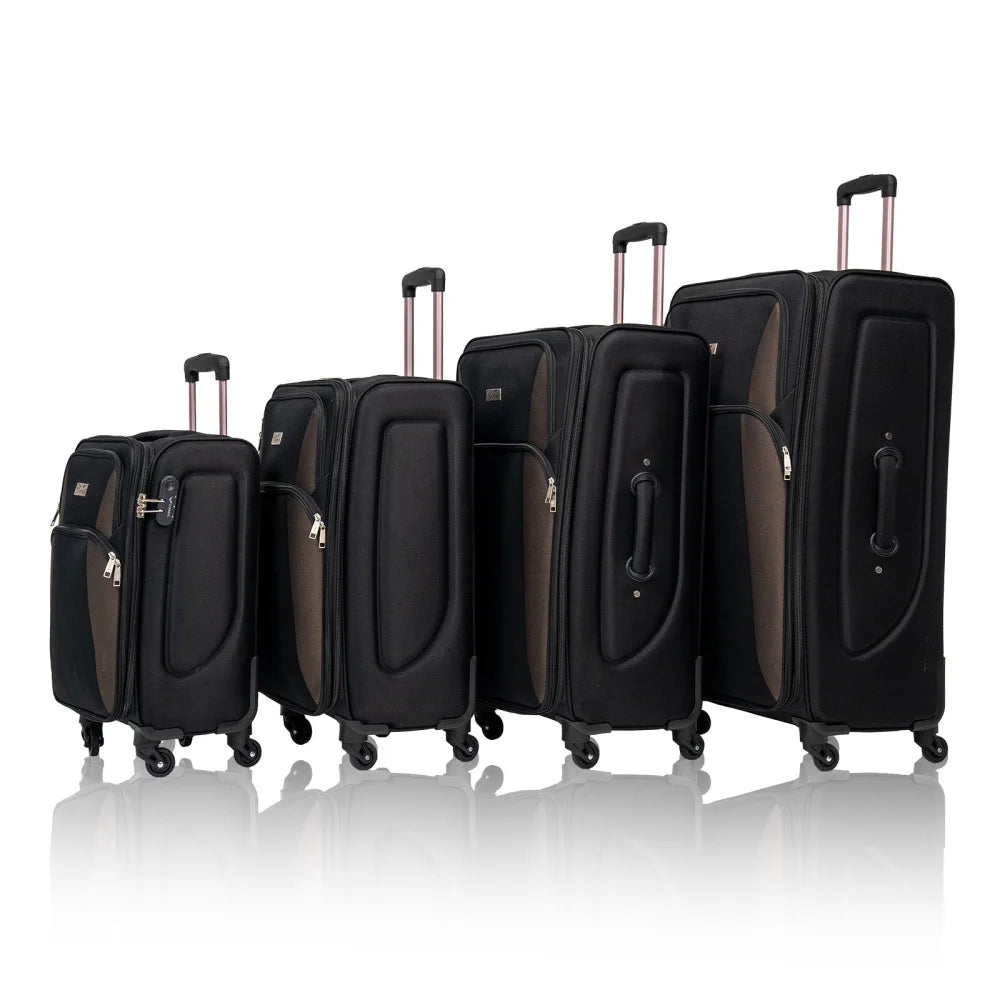 4PC Softside Expandable Luggage Set