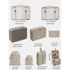 Foldable Packing Cubes Set