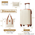 3-Piece Carry-On Luggage Set