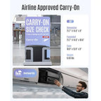 Expandable Carry-On Suitcase