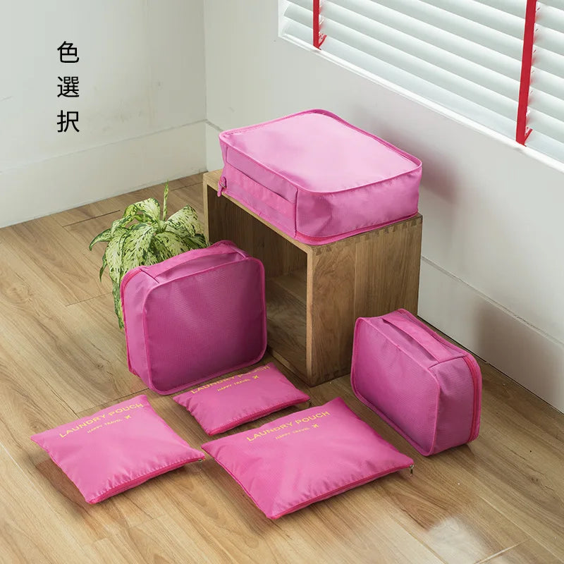 6-Piece Travel Organizer Set