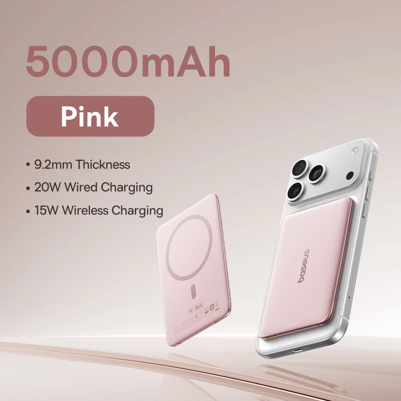 5000mAh Magnetic Power Bank