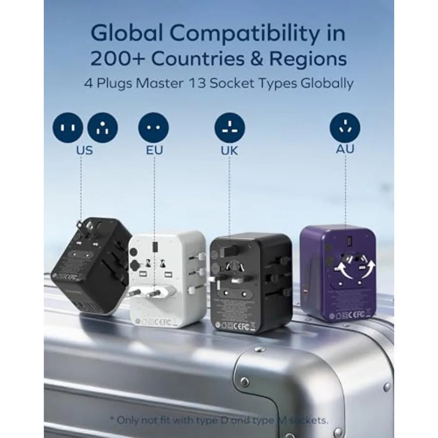 6-in-1 Universal Travel Adapter