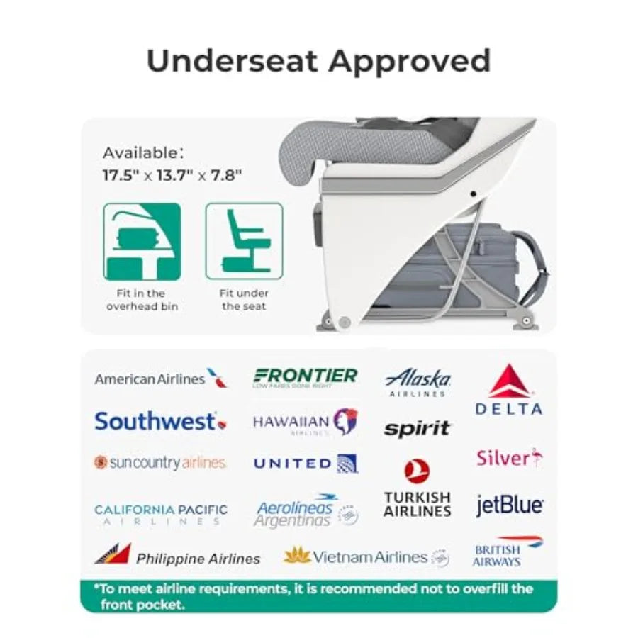 16" Underseat Carry-On Luggage