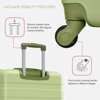 3PC ABS Hardshell Luggage Set