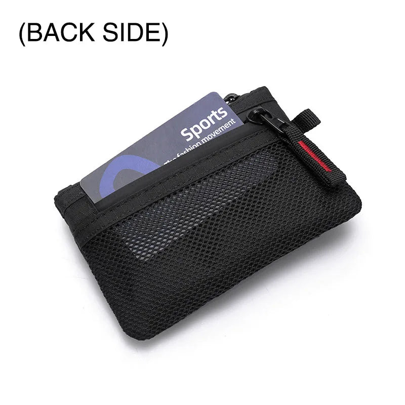 Mini RFID Zipper Wallet