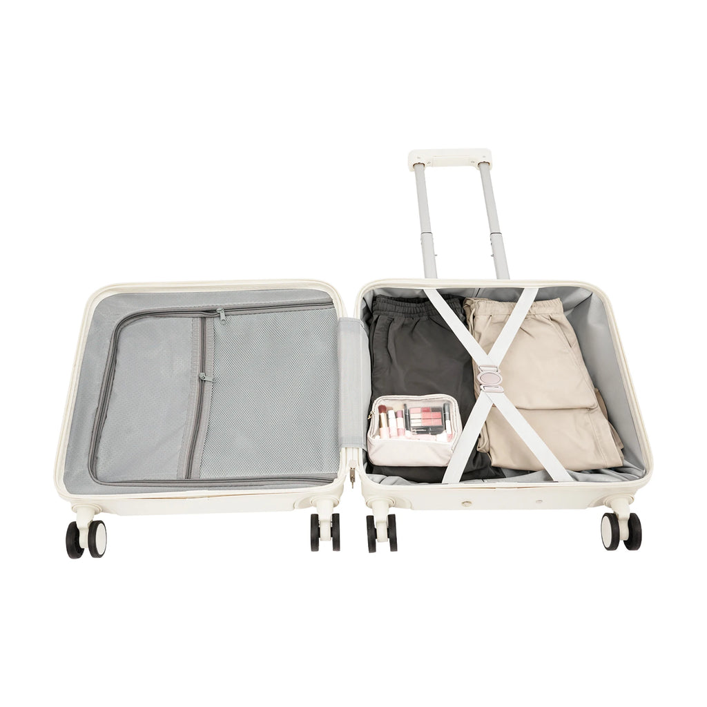 Front Pocket Carry-On Suitcase