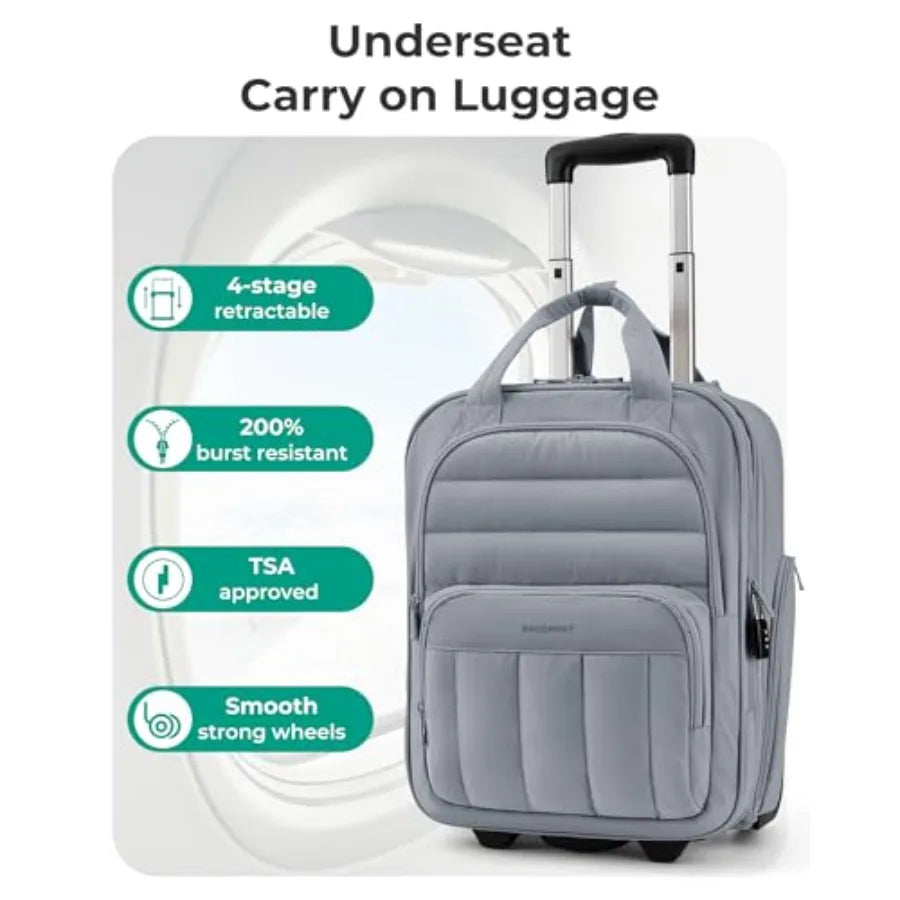16" Underseat Carry-On Luggage