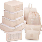 Foldable Packing Cubes Set