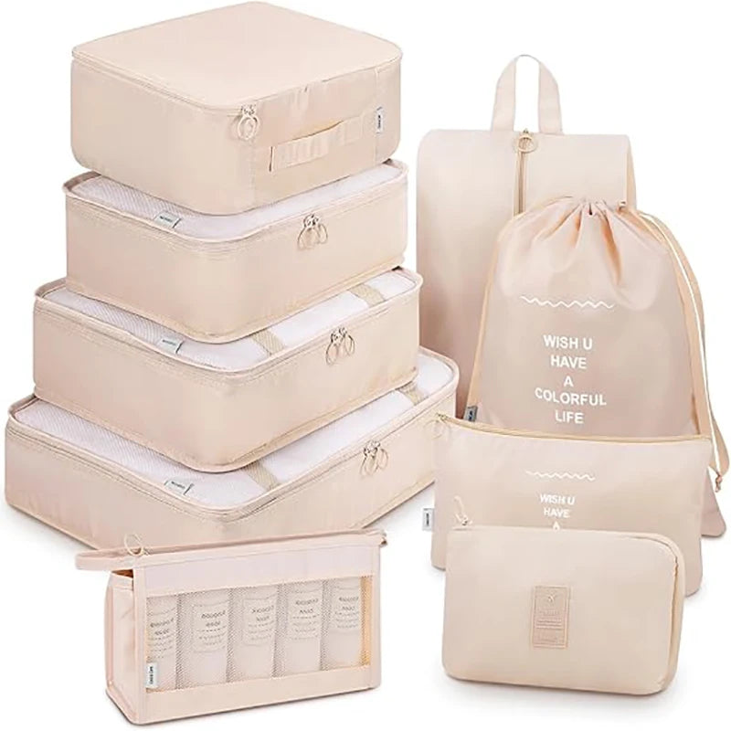 Foldable Packing Cubes Set
