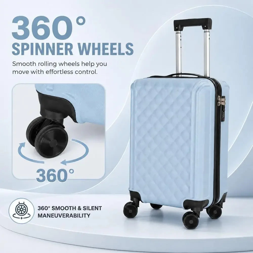 2-Piece Carry-On Luggage Set