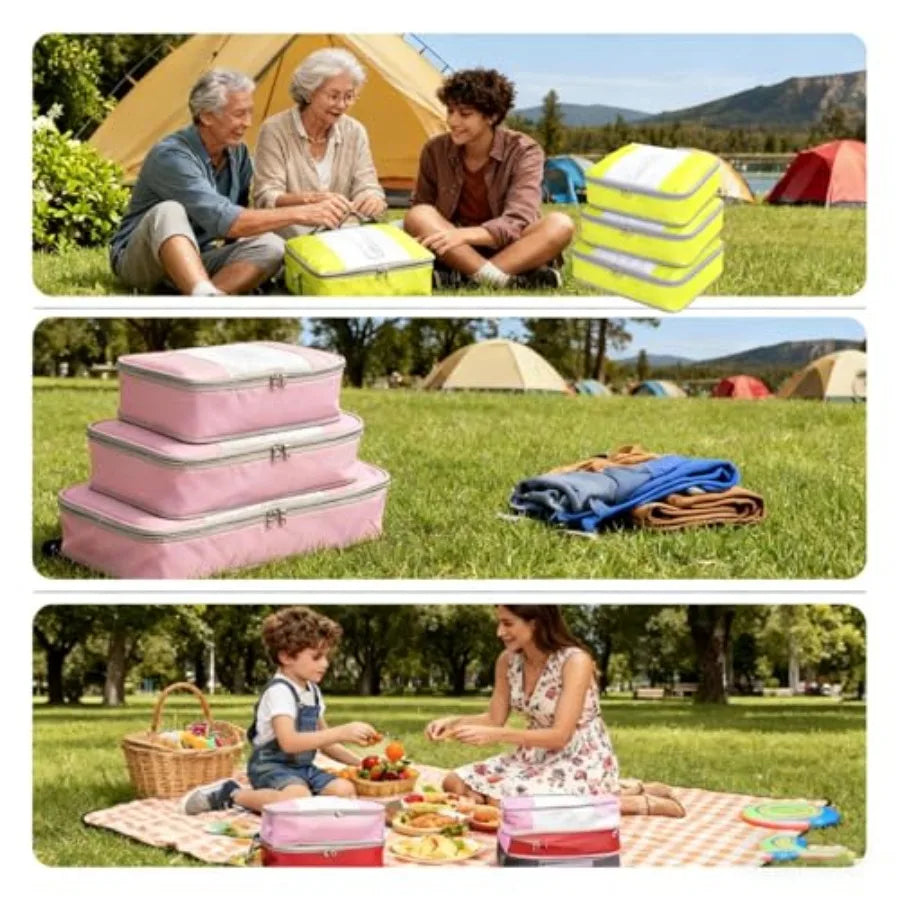 Travel Packing Cubes Set