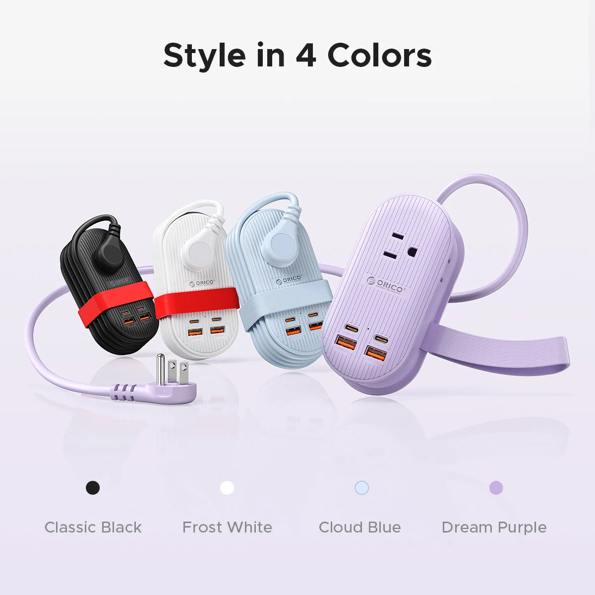 65W GaN Travel Power Strip