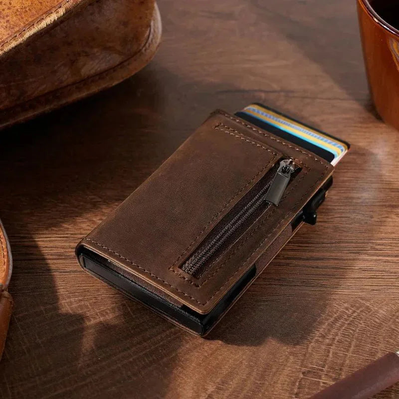 Slim RFID Card Holder Wallet