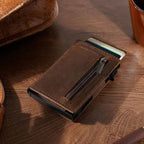 Slim RFID Card Holder Wallet