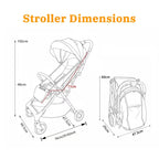 Foldable Travel Baby Stroller